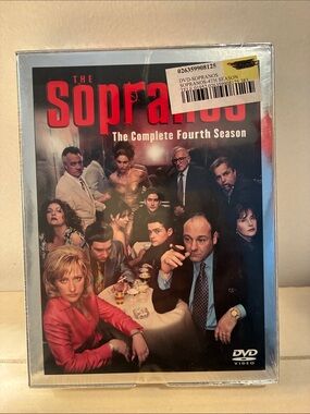 The Sopranos The Complete Fourth Season 4 Piece DVD Video Set Sealed Unopened